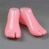Modelo de Pie de Zapato con Suela con Dedos Engrosados Molde para Zapato Molde para Pierna Molde para Calcetines de Barco Soporte Estirador de Zapatos Sandalias Plástico Uso de Zapatos