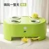 Caja mágica de queso eléctrica personalizada para gatos, juguete de golpear-al-topo para autoentretenimiento, alivio del aburrimiento, juguete educativo e interactivo