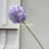 Flor Artificial Estilo Francês Bola de Cebolinha Ramo Único Hortênsia Grande Teto do Salão de Casamento Corredor Decoração Alta Arranjo de Flores do Corredor