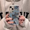 Funda de Teléfono Espejo Línea de Gama Alta Adecuada para iPhone 17 Pro Max, 14/15 Botones Galvanizados, 13 Apple 12
