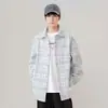 Moda Temperamento Hombres Estilo Pequeña Fragancia Versátil Cuadros Moda 2027 Americana Versátil Chaqueta Camisa Chaqueta Casual Top