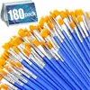 Plumas de Pintura al Óleo Digitales para Niños, Plumas de Contorno Acrílicas, Pinceles para Colorear de Jardín de Infancia, Pinceles de Pelo de Nylon, Venta al por Mayor Transfronteriza