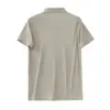 Deslocamento Urbano! Camisa Polo de Negócios 7A Resfriamento Gelado Antibacteriana Sem Costura Secagem Rápida, Respirável Masculina de Verão Manga Curta com Gola