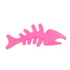 Peixe Osso de Borracha TPR Durável Mini Chupeta Suprimentos para Gatos Pet Brinquedo Brinquedo para Cachorro Teddy