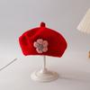 Gorro de Otoño e Invierno para Bebé de Mujer Bebé Saliendo en Otoño Boina para Bebé Gorro de Lana de Luna Pequeña Coreano 6 a 12 Meses