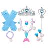 Princesa Amazona Nueva Tirante Encaje Sinfonía Falda Cola de Pez Niñas Europeas y Americanas Cosplay Sirena