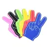 Luvas de Palma de Eva Personalizadas, Adereços de Atmosfera para Cheerleading, Vermelho, Amarelo, Azul, Verde, Roxo, Várias Cores de Conjuntos de Dedos de Espuma, Preço Excelente