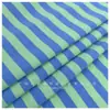 328 # 32S Algodón Fino Elástico Marco Habitación Doble (1*1) Tela de Punto Rayada Teñida en Hilo de Marca de Moda 180Gt Tela para Camisa