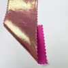 Tecido Elástico Espesso de Seda de Gelo 180g com Estampa Completa de Metal Líquido e Estampagem Dourada para Fantasias de Performance de Palco