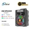 Altavoz Bluetooth Portátil para Exteriores Sing-E Zqs8151 Subwoofer Portátil Insertable en Tarjeta Radio Estéreo