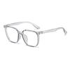 Nuevo armazón de gafas para miopía transfronterizo para hombre y mujer, espejo plano anti-luz azul, moda, ultraligero, armazón negro, gafas de comercio exterior al por mayor
