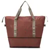 Bolsa de Viagem Expansível com Anel de Morango Grande Capacidade Desenho Animado Separação Seco e Úmido Bolsa para Esportes Fitness Bolsa de Yoga Bolsa de Bagagem para Estudantes