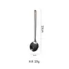 Aço Inoxidável 304 Pequena Colher Redonda Colher de Tempero Colher de Sal Colher para Mexer Café Colher para Sopa de Fungo Branco Colher de Sobremesa Colher de Mel