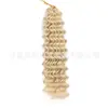Extensiones de Cabello Rizado Largo con Trenzas Profundas de Verano de 12 pulgadas 22 pulgadas Fibra Sintética Africana Cabello para Crochet Pelucas para Mujeres