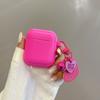 Ins wind love pingente airpods capa protetora 1/2 apple 4 capa de fone de ouvido de silicone airpods Pro para 3