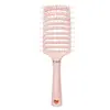 Peine de Cojín Antiestático para el Hogar para Rizos y Peinado del Cabello, Peine Voluminizador para Cabello Largo de Mujer, Peine Rizador con Masajeador de Cuero Cabelludo