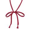 Corbata de color sólido para uniforme JK para niñas, estilo anudado a mano, accesorio de uniforme de marinero con corbata de lazo