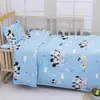 Juego de Ropa de Cama de Tres Piezas 100% Algodón para Niños de Preescolar, Juego de Seis Piezas para la Hora de la Siesta de Bebés en Preescolar