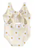 6-12M,12-18M,18-24M,2-3Años3-4Años traje de baño de una pieza para niños con flores brillantes