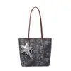 Bolso Tote Grande de Moda y Elegante para Mujer 2025 Nuevo Bolso de Hombro Grande de Gran Capacidad Casual Bolso de Axila de Nicho para Viajes Trendy