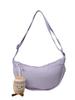 Bolsa tipo Dim Sum Modelo Nuevo 2026 Bolso de Lona de Hombro Único para Mujer Verano Versátil de Nailon Cruzado Pequeño Bolso Cruzado Simple Ligero