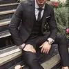 Traje de tres piezas, esmoquin para hombre de talla europea transfronteriza, traje para ser anfitrión, actuaciones, novio y padrinos de boda