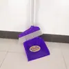 Juego de Escoba y Recogedor de Plástico Combinación de Escoba y Recogedor Limpieza del Hogar Escoba de Cerdas Suaves Juego Combinado Suministro Directo