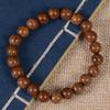 Auténticas Pulseras de Sándalo Dorado, Adornos Culturales de Sándalo, Cuentas de Oración, Joyería de Estilo Étnico, Pulseras, Cuentas Sueltas de Madera, Accesorios al por Mayor