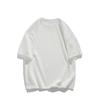2025 Verão Novos Homens Crewneck Textura Camiseta de manga curta Japonês Simples Solto Casual Camiseta Meia manga Masculina