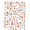 Boneca de Alívio Estéreo Cyansea Dachshund Fofo Adesivo para Unhas Adesivo para Capa de Celular Urso Infantil Adesivo para Unhas