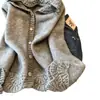 Cárdigan chaqueta con capucha calada estilo coreano, nuevo cárdigan de punto liso para primavera y otoño para mujer, top suave y acogedor para mujer