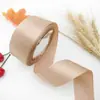 Fita de cetim de 4cm, fita vermelha colorida, fita para DIY, material de rosa, decoração de seda, embalagem de presente para bolo atacado