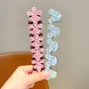Diadema con Parche de Fleco de Lentejuelas para Niñas, Accesorio para el Cabello Extendido, Diadema de Cinta Mágica, Accesorio para el Cabello de Diadema de Estrella para Niñas