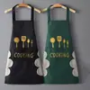 Avental de Cozinha Novo Estilo Que Pode Ser Limpo com Pano, Impermeável para Cozinhar, à Prova de Óleo, Adequado para Uso no Trabalho e em Casa, Avental de Trabalho Unissex, Design Simples
