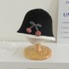 Sombrero de Pescador para Niños 2025 Otoño e Invierno Nuevo Estilo Sombrero Cubo para Niños y Niñas Estilo Coreano Niños de Edad Media Sombrero Cálido de Moda Exportación