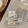 Coreia do Sul novo grampo de cabelo com pérolas de cristal transparente flor de diamante rosa doce moda grampo para franja grampo lateral acessórios de cabelo