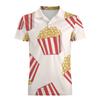 Camisa polo masculina de golfe de fábrica, camiseta esportiva de manga curta, camisa com gola polo