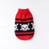 Ropa para Perros Estilo Otoño e Invierno Suéter Tejido Cuello Alto Cálido Ropa para Mascotas Suéter para Cachorro Suéter Navideño para Perro