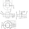 Base de anillo magnético de 33.4 mm, base de inductor, base - BASE-169-1