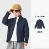 Suéter Duoduo para niño para otoño e invierno, tejido de punto trenzado con cremallera, suave, grueso, holgado, chaqueta cárdigan casual para niños