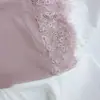 Chifón de alta calidad con ribete de encaje, bufanda de chifón de color liso para mujer, pañuelo versátil para la cabeza, chal de protección solar, bufanda larga nueva
