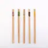 Palillos de Cinco Colores para Uso Doméstico, Palillos de Bambú Carbonizado con Impresión de Mármol, Una Persona, Un Par de Palillos, Estilo Chino, Gama Alta 10 Pares para Hotel