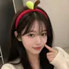 Diadema de Peluche Antideslizante Linda para Lavado de Cara 2026 Nuevo Estilo Diadema para Mujeres Aplicación de Mascarilla Goma para el Pelo Pinza para el Pelo Tocado