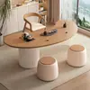 Juego de Mesa de Té para Balcón, Mesa de Té Pequeña Moderna de Alta Gama Minimalista para el Hogar y Combinación de Sillas, Mesa de Té Pequeña Estilo Crema