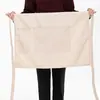 Delantal Corto de Medio Delantal para Camarera de Restaurante para Cocina Casera, Hotel, Restaurante, Delantal de Medio Bolsillo para Chef para Hombres