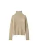 Moda femenina transfronteriza, nueva colección de otoño, estilo europeo y americano, top de punto texturizado con cremallera moderno 6771200