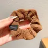 Scrunchie de Alto Padrão Estilo Coreano com Estampa de Leopardo para Mulheres 2026 Novo Elástico para Coque Acessório Elegante para Rabo de Cavalo