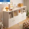 Gabinete Almacenamiento Gabinete Estantería Estante de Almacenamiento Librero de Pie Gabinete de Almacenamiento para el Hogar Estante por Niveles Gabinete de Ocho Compartimentos Gabinete Bajo Gabinete de Rejilla
