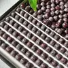 Flor flotante morada mantra de seis caracteres Bodhi cuentas sueltas cuentas redondas talladas de alta calidad cuentas de oración budistas pulsera de mano DIY al por mayor