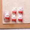 Acessórios de Nail Art de Desenho Animado de Natal Populares Transfronteiriços Papai Noel Tridimensional Fofo Árvore Acessórios de Unha Vestíveis Decorações